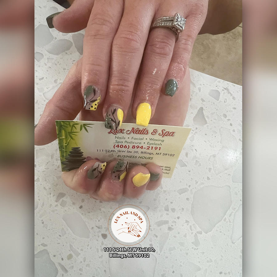 Nail design at Lux Nail and Spa